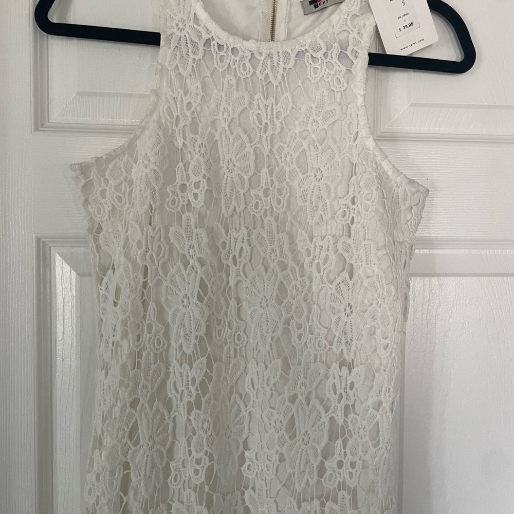 Temt Ivory Lace Dress